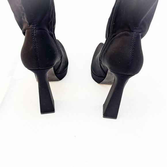 Zara Black Ankle Boots - Picture 4 of 6